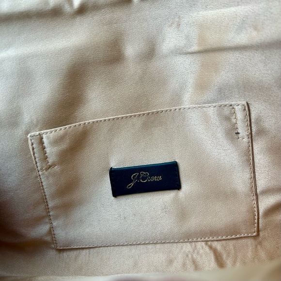 EUC J. Crew Florence Convertible Gold Beaded Clutch Crossbody Chain Evening Bag - Picture 10 of 11